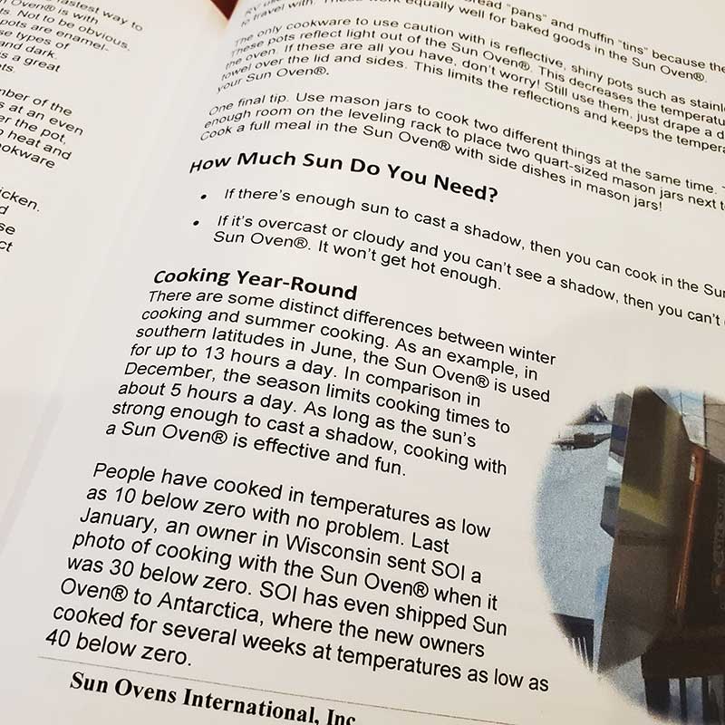 Sun Oven Viking Package