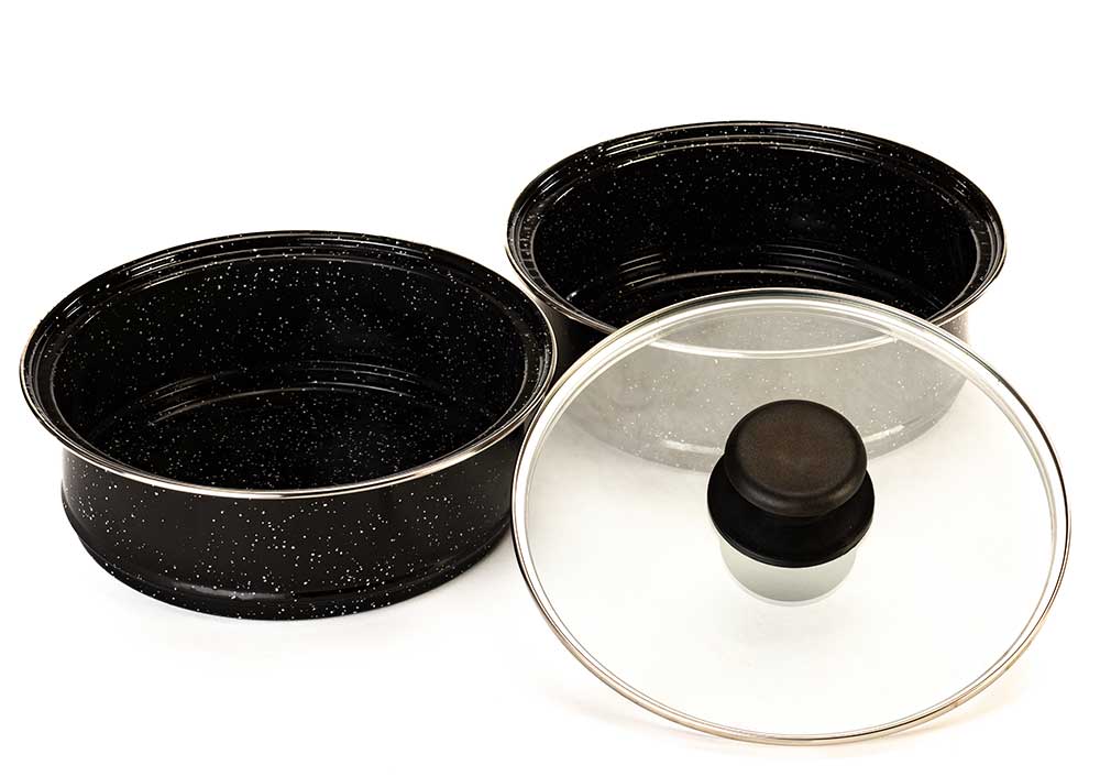 Stackable Pots with Glass Lid : Doug & Stacy Special